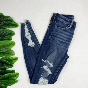 American Eagle Outfitters Super High Rise Jeggings Size 4